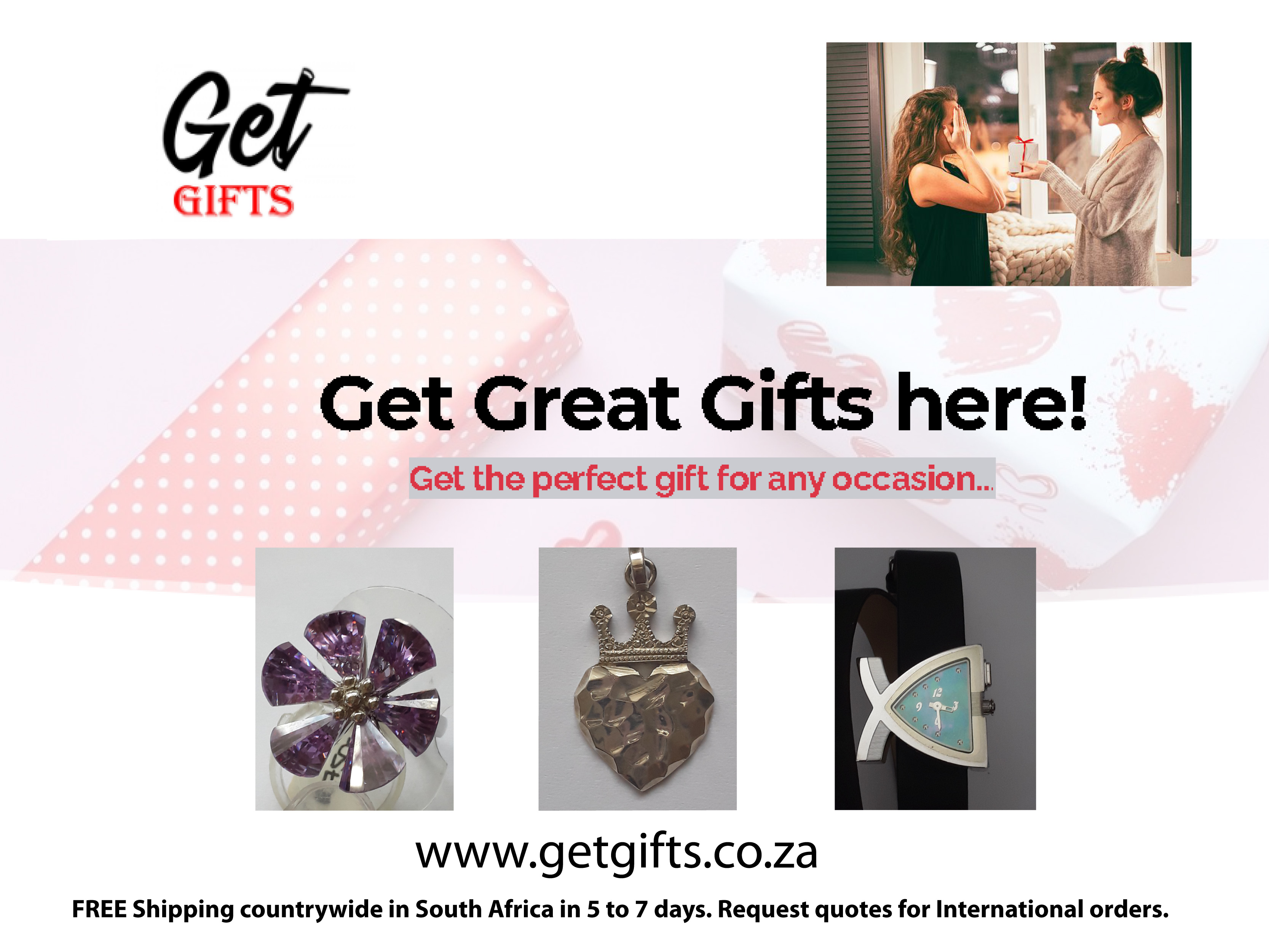 Get the PERFECT gift from GET GIFTS Online Store